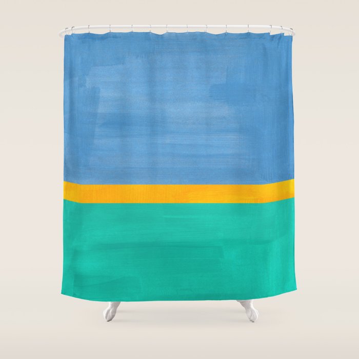 Sneaking Sun Shower Curtain Gallery Image 1