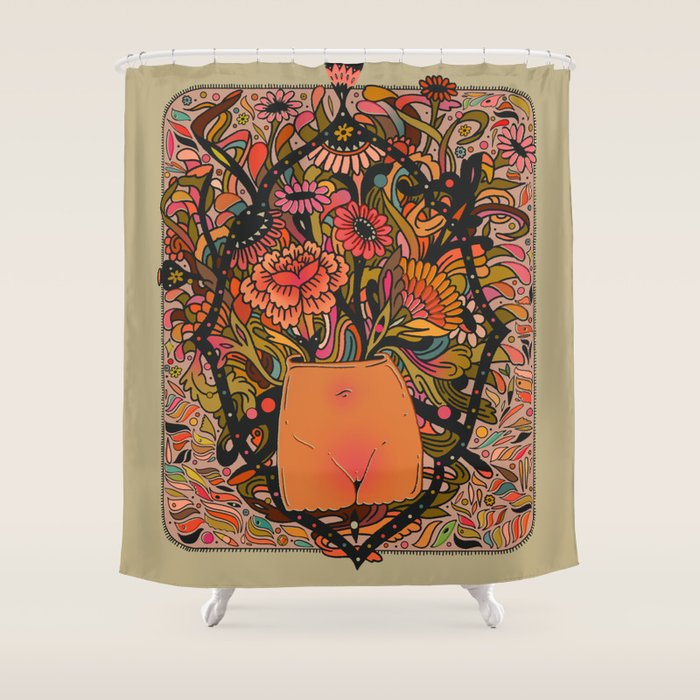 HONEYPOT Shower Curtain Gallery Image 1