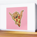 PIZZA SHAKA (LIGHT) Wall Mural Gallery Image 2