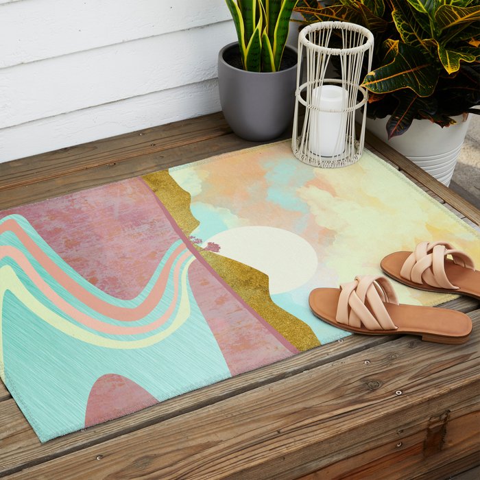 Desert Dusk Outdoor Rug Gallery Image 2
