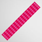 Ogee A-Go-Go Vivid Hot Pink Retro Pop Pattern Table Runner Gallery Image 3