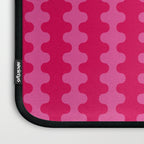 Ogee A-Go-Go Vivid Hot Pink Retro Pop Pattern Laptop Sleeve Gallery Image 3