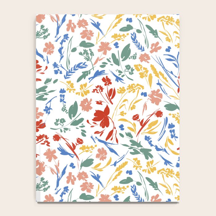 Wild colorful flowery meadow Notebook Gallery Image 4