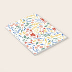 Wild colorful flowery meadow Notebook Gallery Image 3