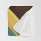 HIP HOP - retro typography Throw Blanket Gallery Image 3