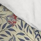 William Morris Sweet Briar Indigo Red Comforter Gallery Image 4