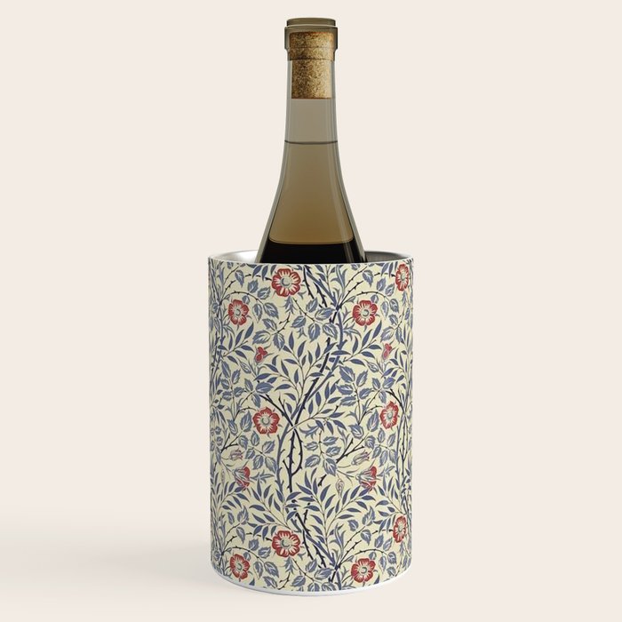 William Morris Sweet Briar Indigo Red Wine Chiller Gallery Image 1