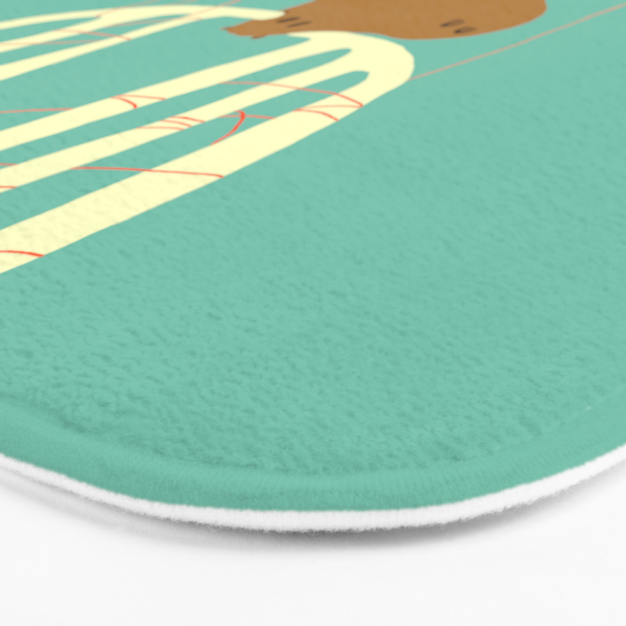 A moose ing Bath Mat Gallery Image 3