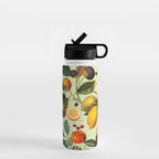 Vintage Fruit Pattern XIII Water Bottle Gallery Image 1