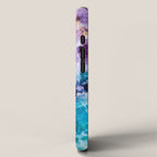 Multicolor quartz texture iPhone Case Gallery Image 2