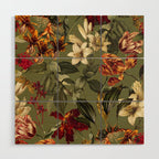 Flower Garden Serenade II Wood Wall Art Gallery Image 1