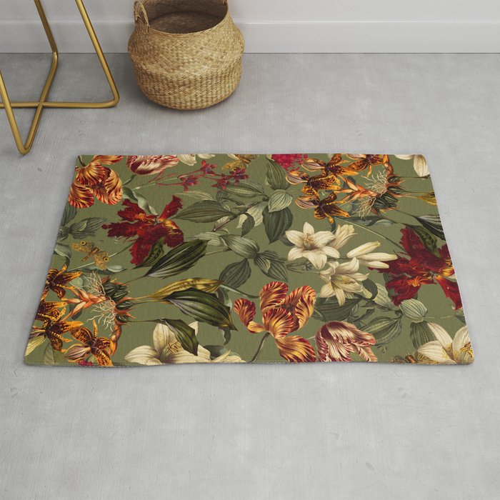 Flower Garden Serenade II Rug Gallery Image 1
