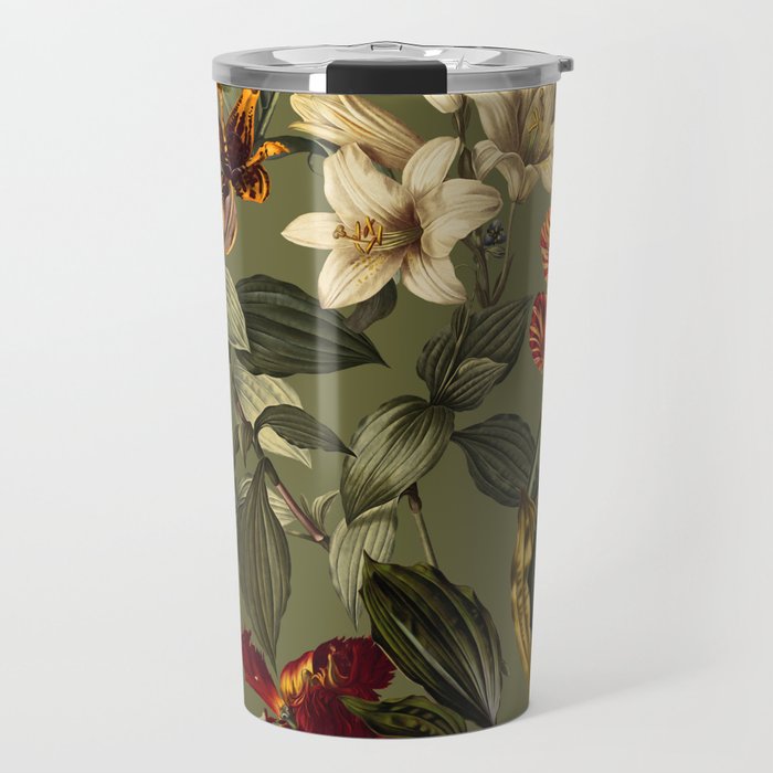 Flower Garden Serenade II Travel Mug Gallery Image 1