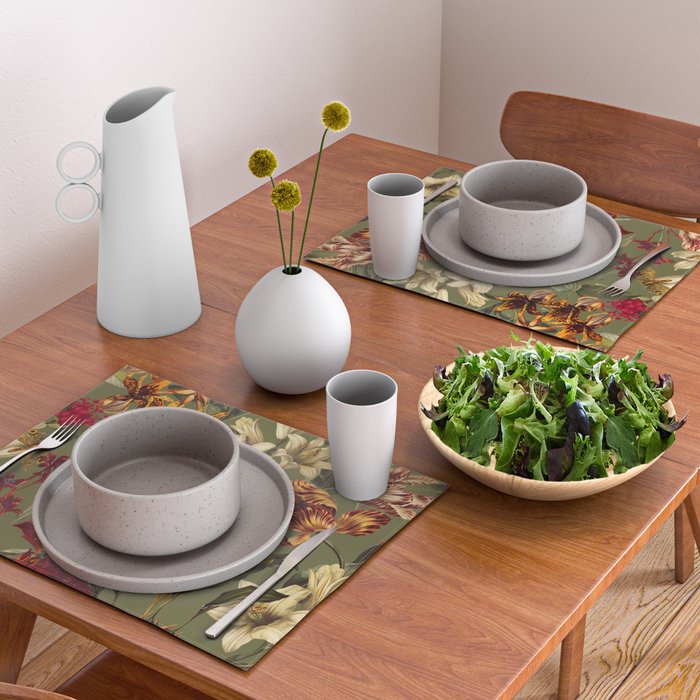 Flower Garden Serenade II Placemat Gallery Image 2