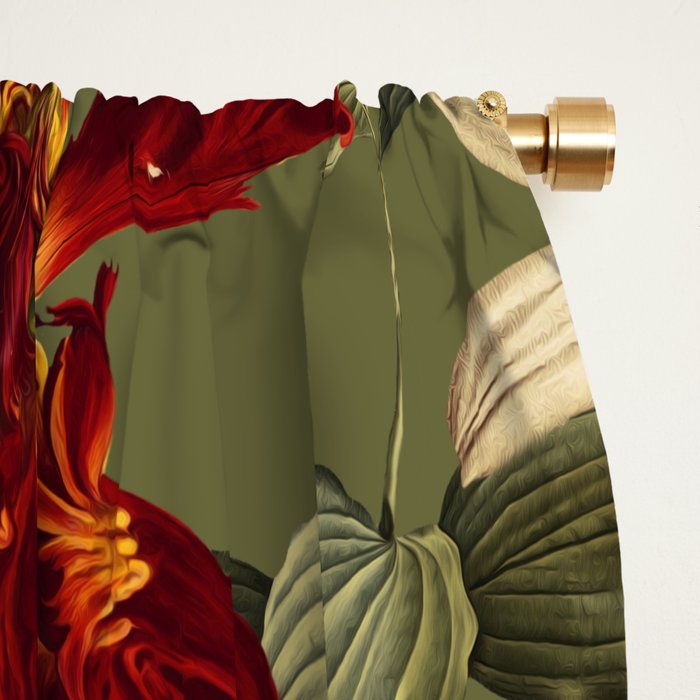 Flower Garden Serenade II Window Curtain Gallery Image 2
