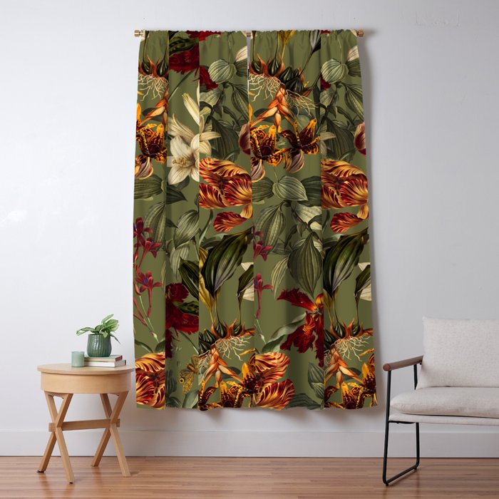 Flower Garden Serenade II Window Curtain Gallery Image 5