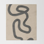 Abstract line art 43 Throw Blanket Gallery Image 2