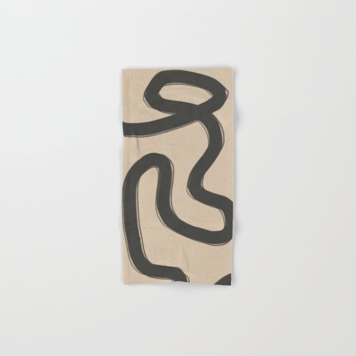 Abstract line art 43 Bath Towel Gallery Image 1