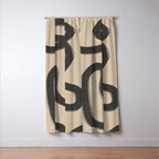Abstract line art 43 Window Curtain Gallery Image 3