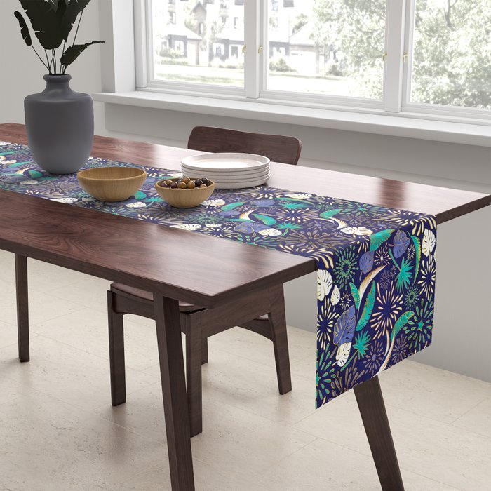 Tropical fireworks Table Runner Gallery Image 2