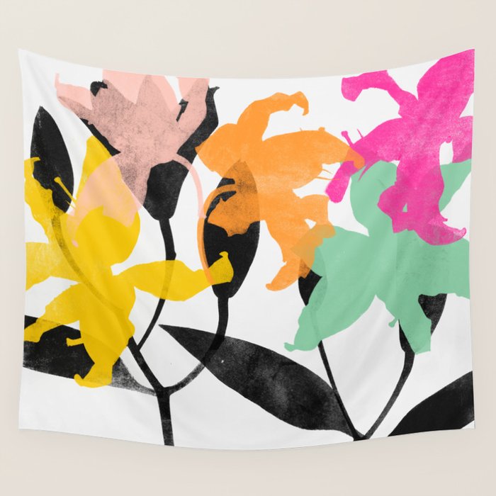 lily 2 Wall Tapestry Gallery Image 4