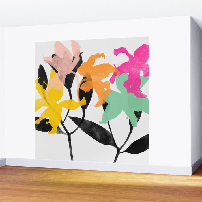 lily 2 Wall Mural Gallery Image 2