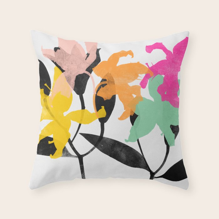 lily 2 Throw Pillow Gallery Image 6