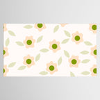Pink daisy flower pattern Tablecloth Gallery Image 2