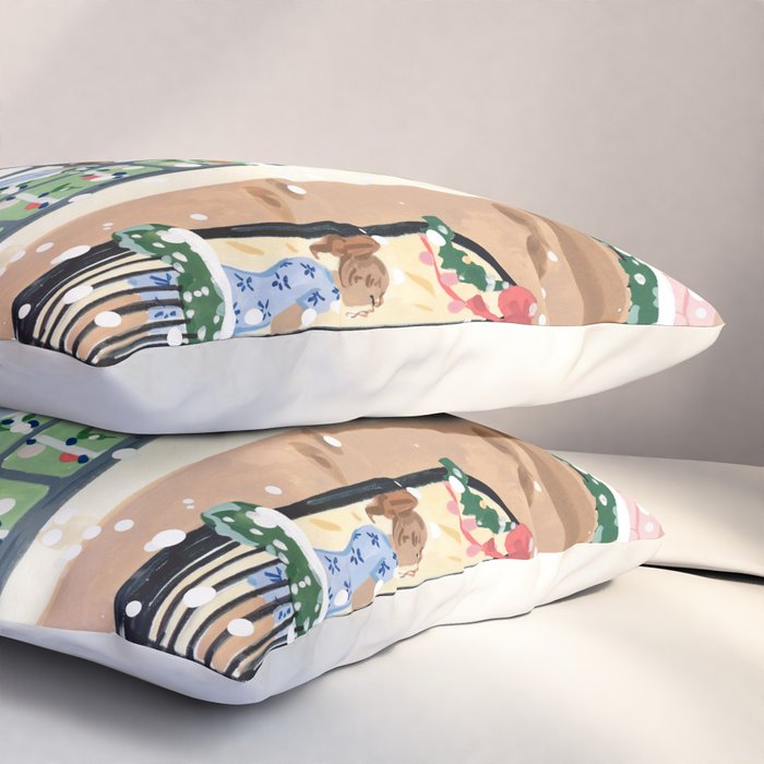 Holiday Apartment Windows Pillow Sham Gallery Image 3