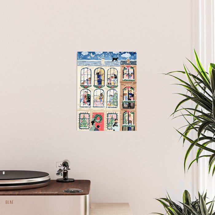 Holiday Apartment Windows Poster Gallery Image 2