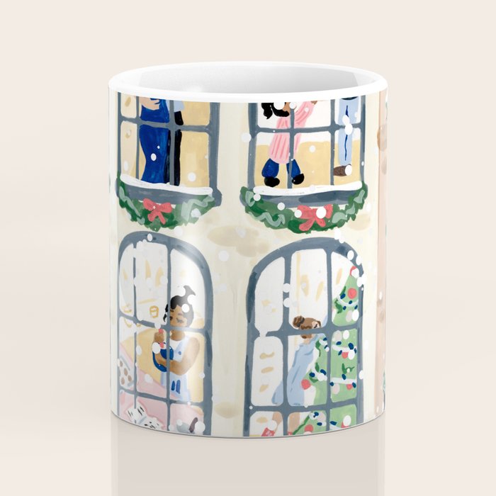 Holiday Apartment Windows Coffee Mug Gallery Image 4