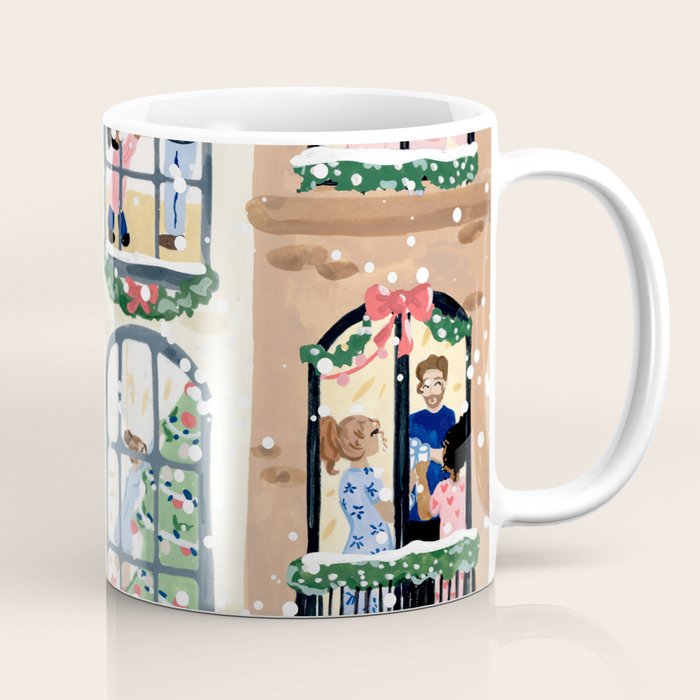Holiday Apartment Windows Coffee Mug Gallery Image 1