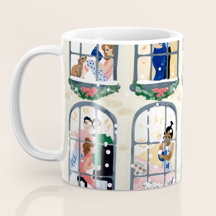 Holiday Apartment Windows Coffee Mug Gallery Image 3