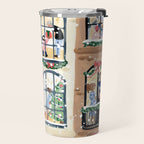 Holiday Apartment Windows Travel Mug Gallery Image 2