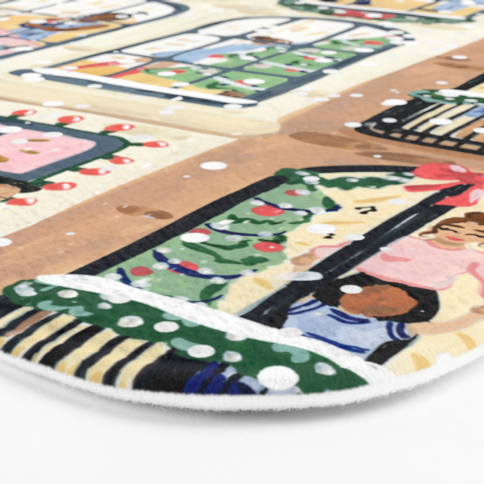 Holiday Apartment Windows Bath Mat Gallery Image 3