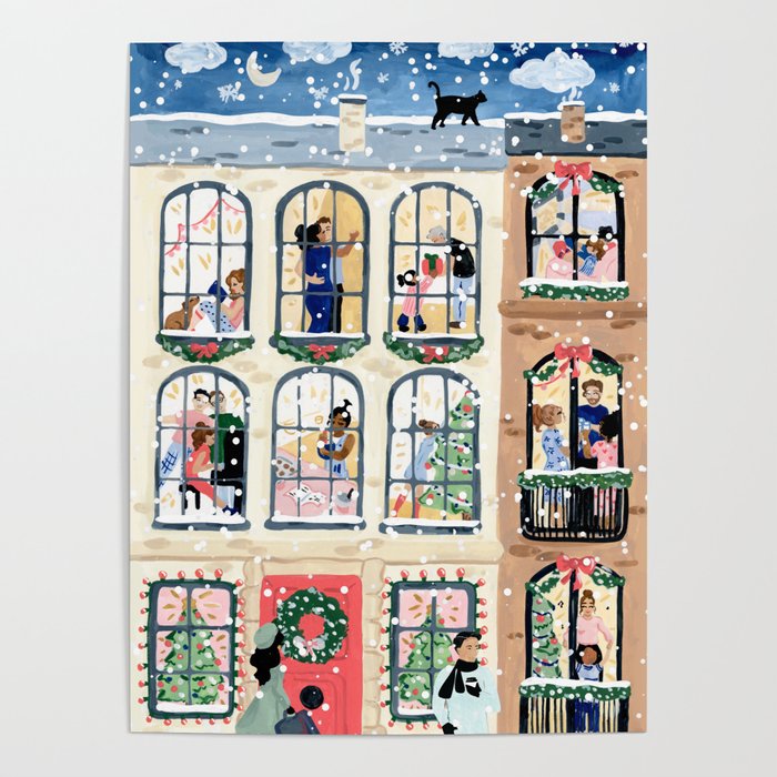 Holiday Apartment Windows Poster Gallery Image 4