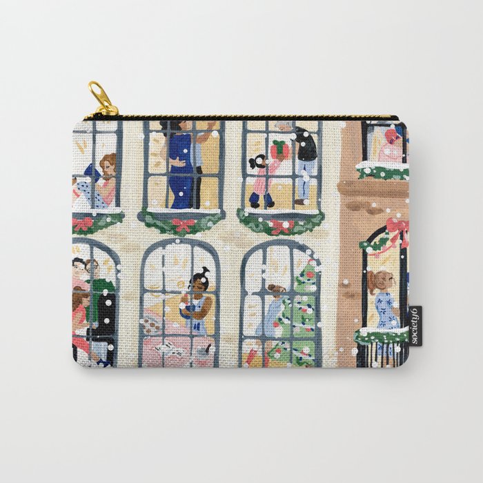 Holiday Apartment Windows Carry All Pouch Gallery Image 1