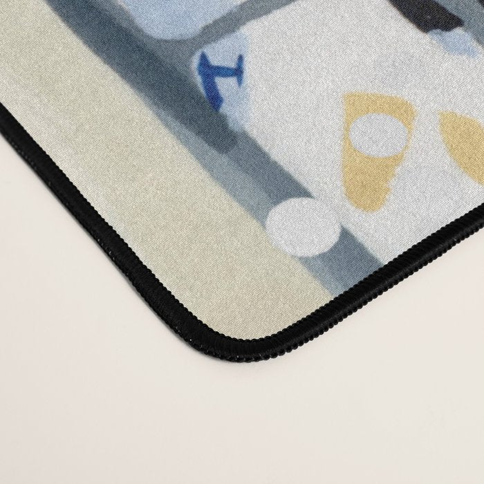 Holiday Apartment Windows Desk Mat Gallery Image 4