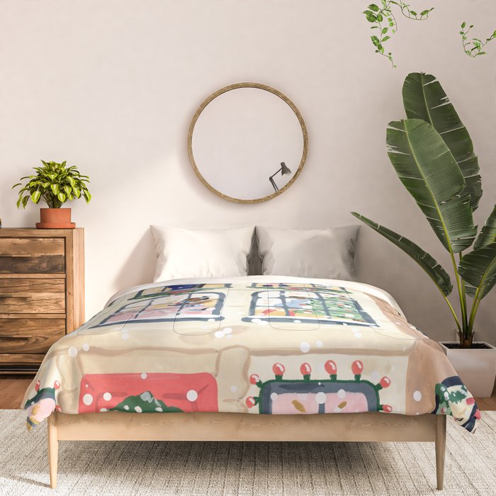 Holiday Apartment Windows Comforter Gallery Image 3