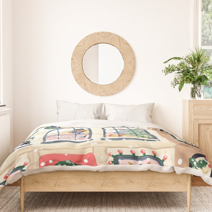 Holiday Apartment Windows Duvet Cover Gallery Image 3