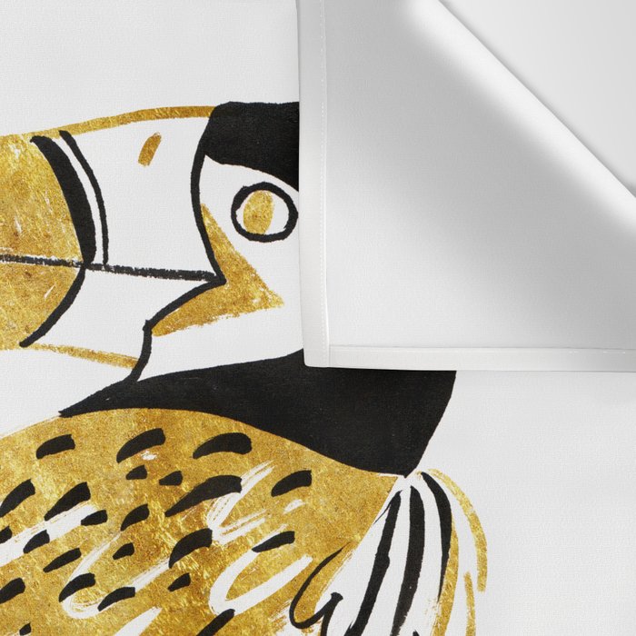 Golden Toucan Wall Tapestry Gallery Image 3