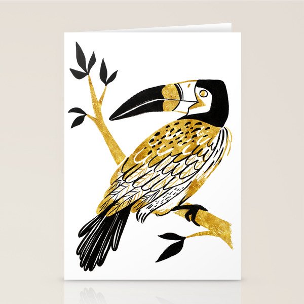 Golden Toucan Stationery Card Gallery Image 2