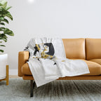 Golden Toucan Throw Blanket Gallery Image 1