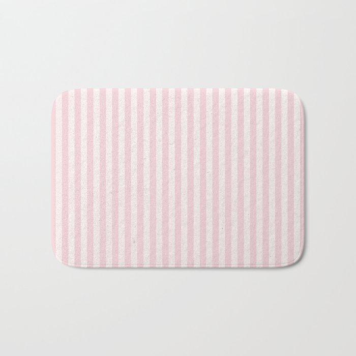 Pink Stripes Bath Mat Gallery Image 1