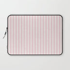Pink Stripes Laptop Sleeve Gallery Image 1
