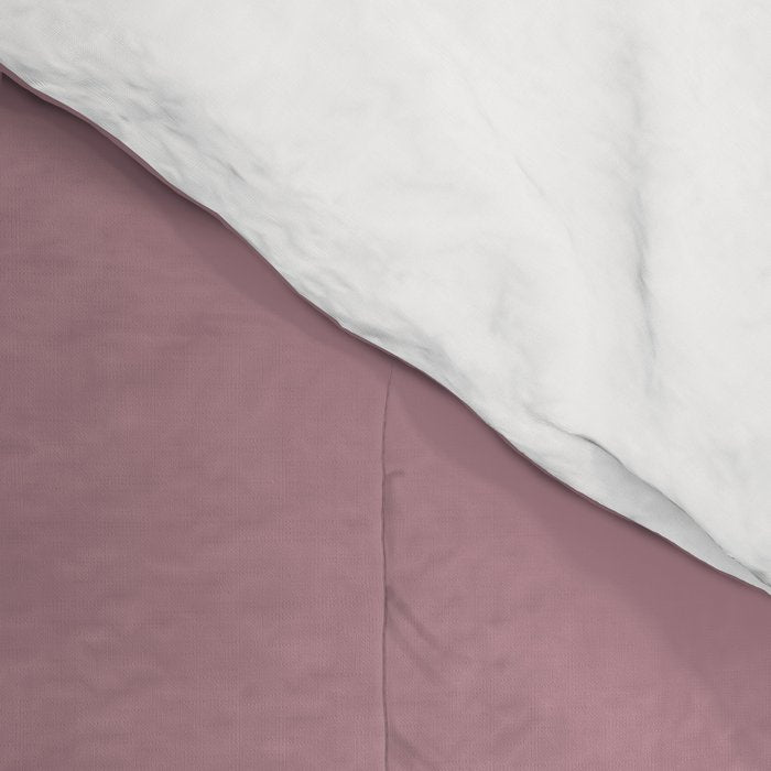 Solid Dusty Mauve Comforter Gallery Image 4