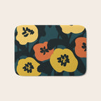 Midnight Flowers Bath Mat Gallery Image 1