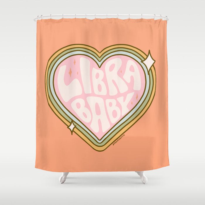 Libra Baby Shower Curtain Gallery Image 1
