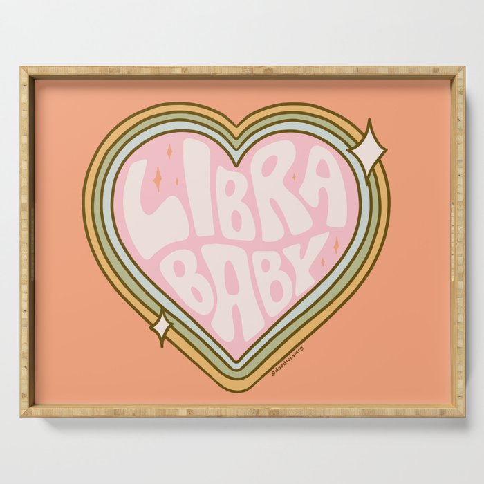 Libra Baby Serving Tray Gallery Image 1