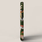 Vintage Dark Night Green Mushroom Forest iPhone Case Gallery Image 2